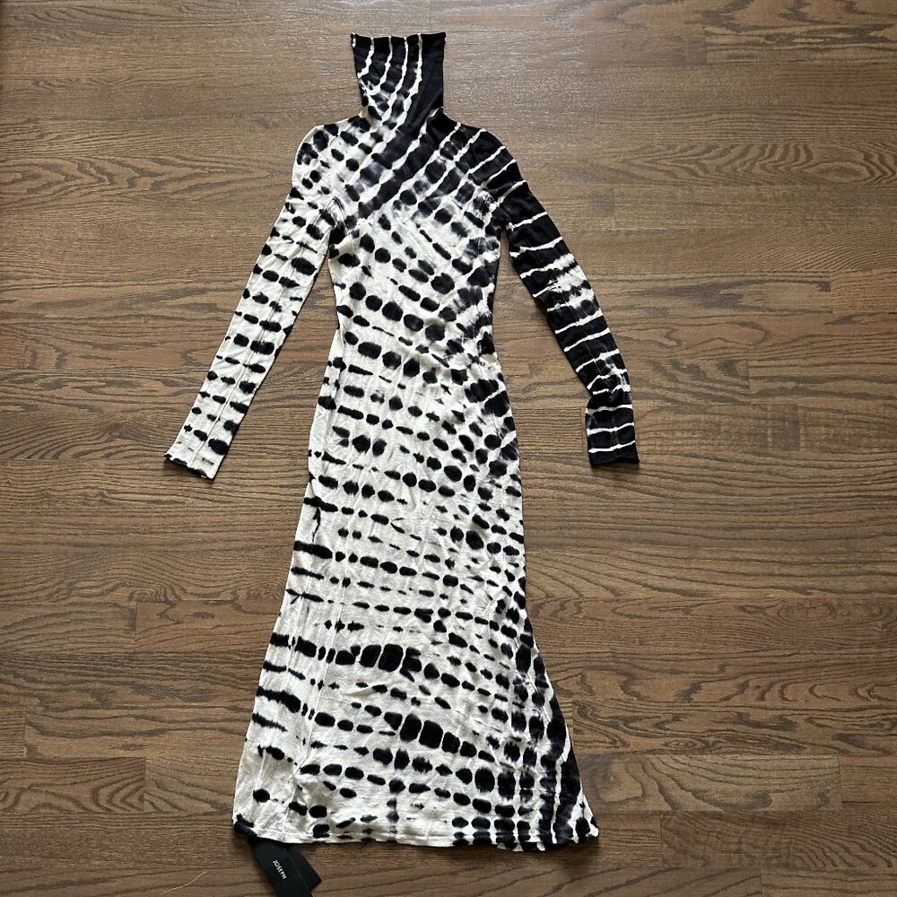NWT Joseph Tie Dye Wool Tissue Dress